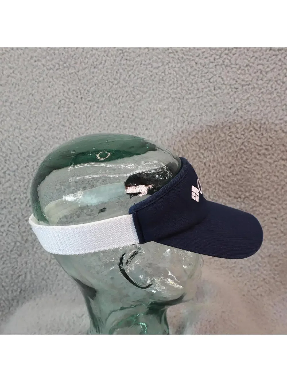 Columbia PFG Hat Cap S/M Visor Blue Outdoor Hiking Golf Flex - Picture 6 of 8